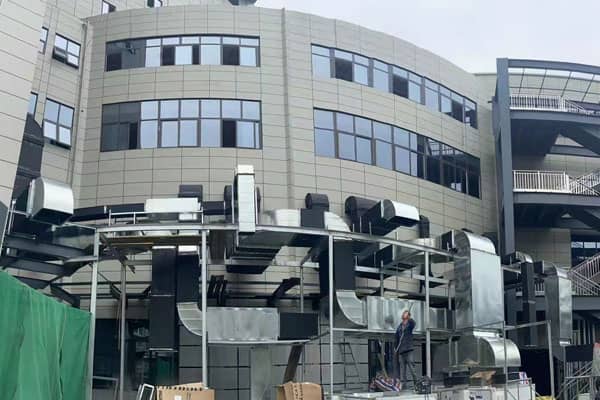 通風管道鋁皮安裝施工